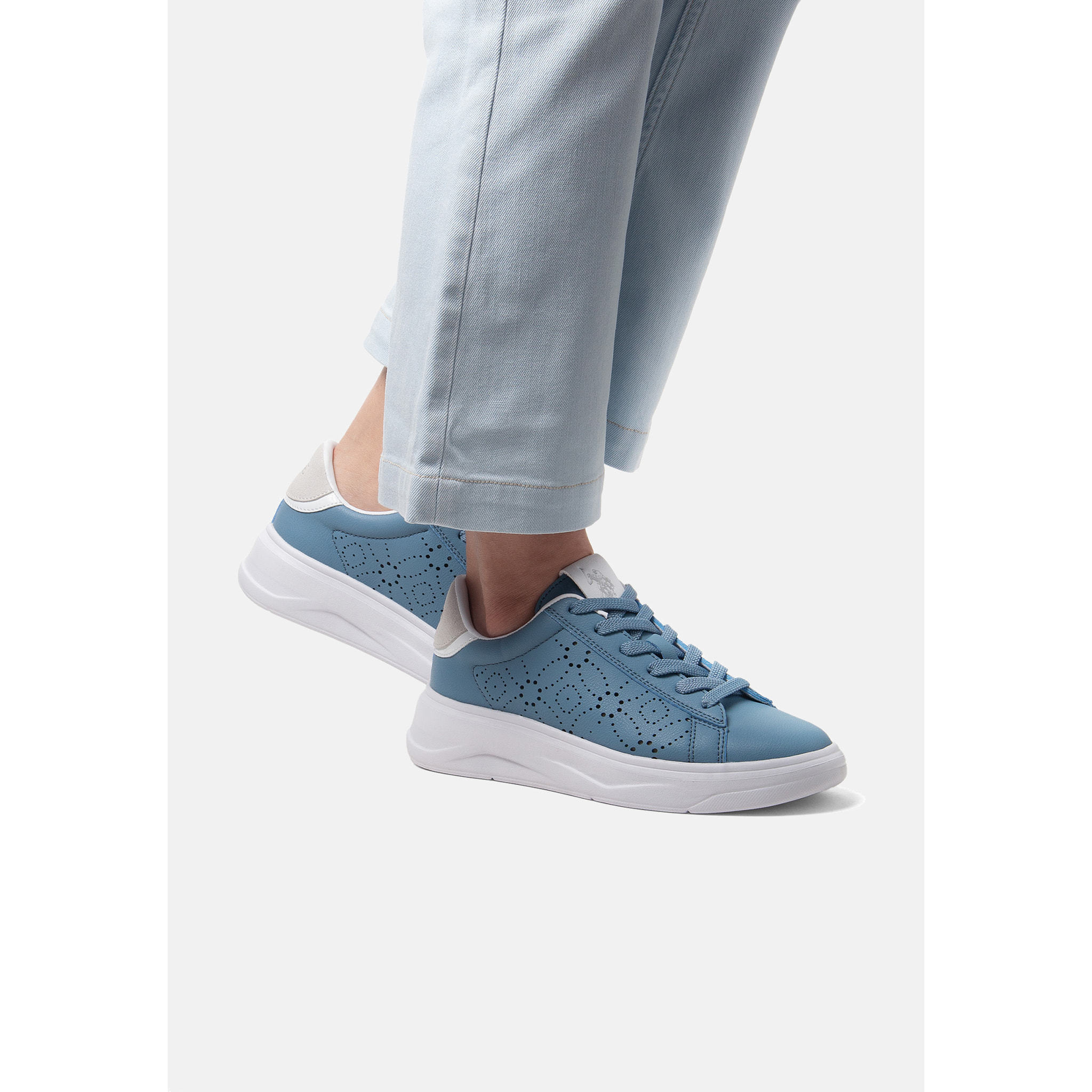 U.S. Polo Assn. - Sneakers GINGER001W/5YH1 in sintetico per donna