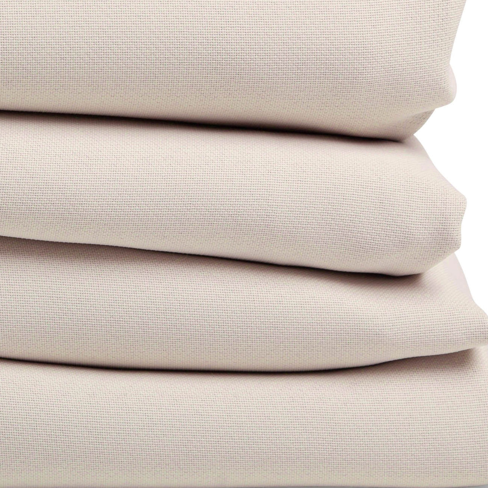 Rideau Séparateur de Pièce à galon et ourlet - Beige