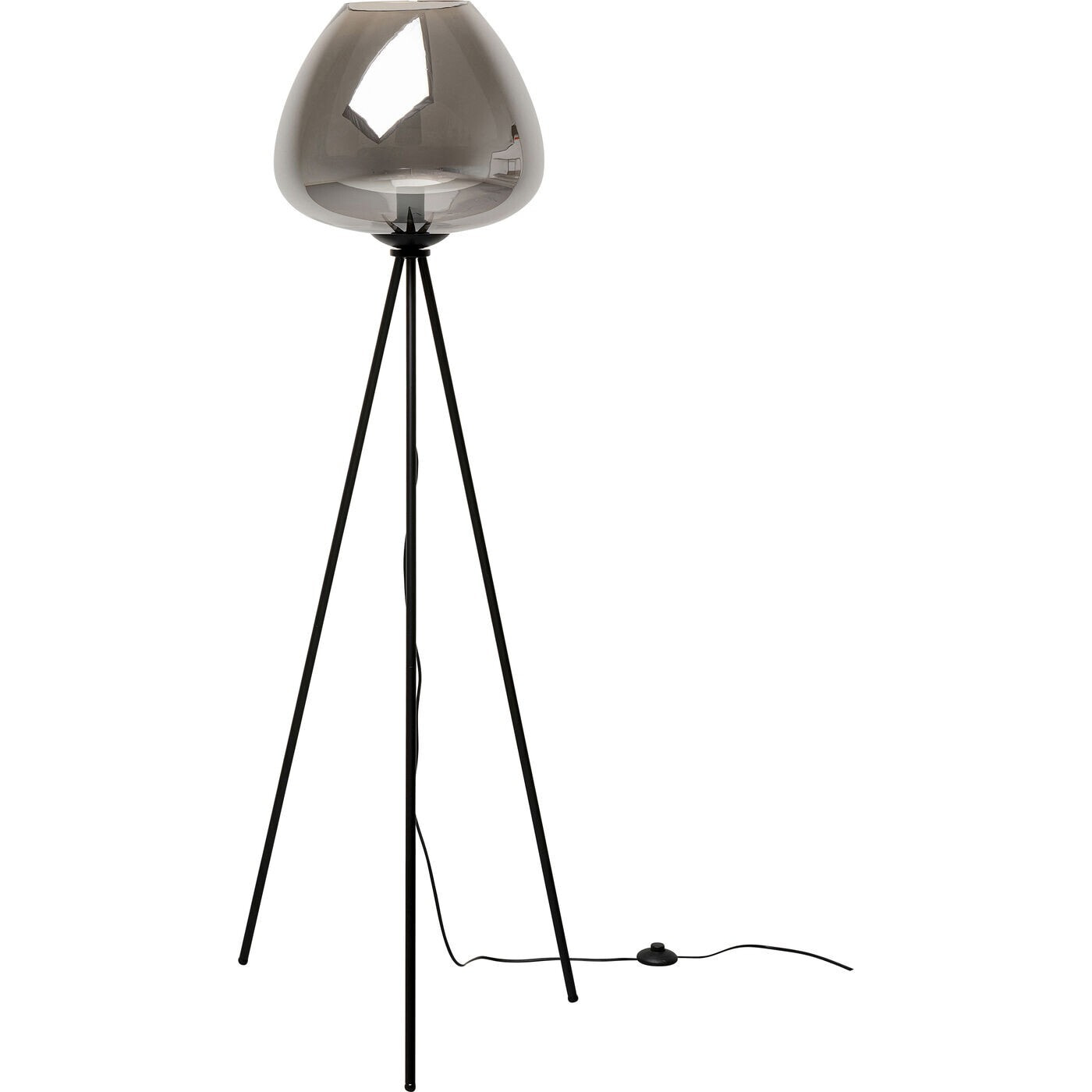 Lampadaire Sphere fumé 146cm Kare Design