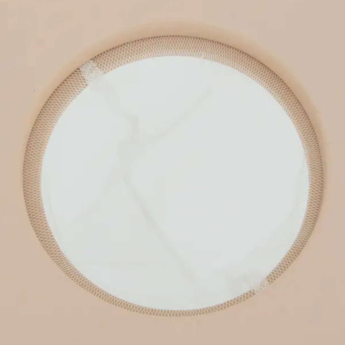 Table enfant Douceur beige D60cm