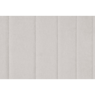 Tête de lit en tissu beige L170 cm NEHA