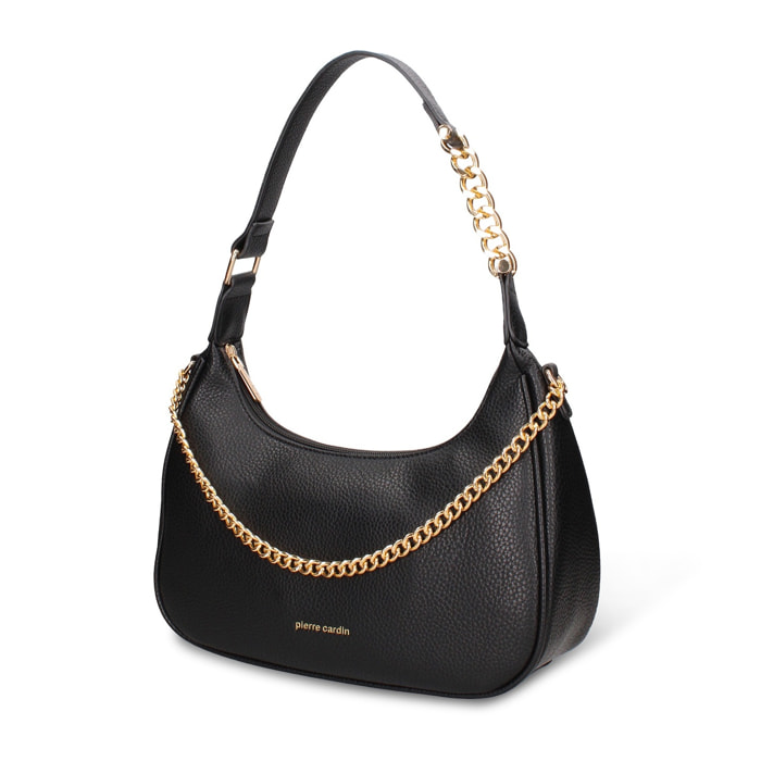 Borsa a spalla da donna - Modello Eris Nova - Pelle vegana PU - 30.0 x 22.0 x 9.0 cm