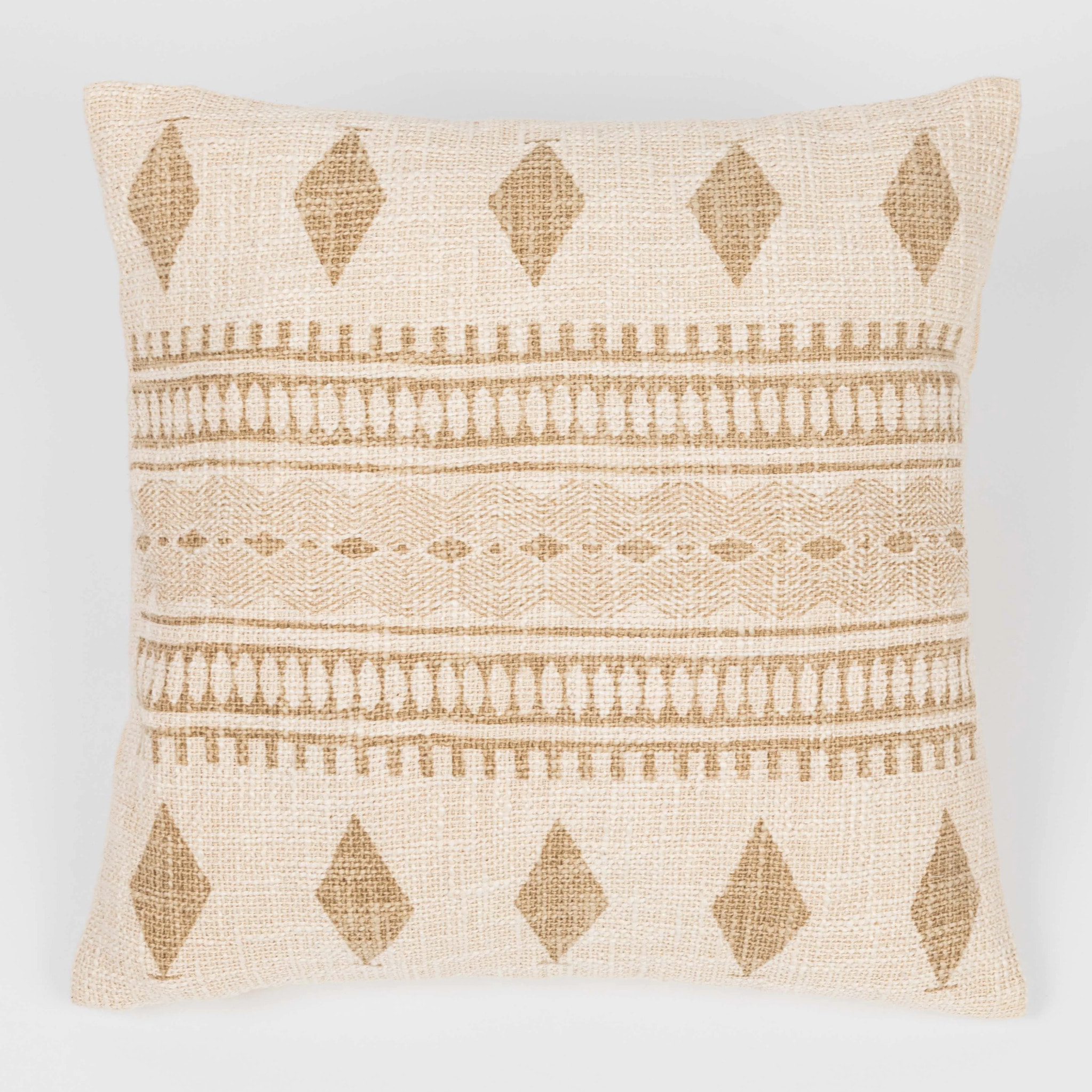 Cojín cuadrante algodón Fauno 45x45 - funda + relleno