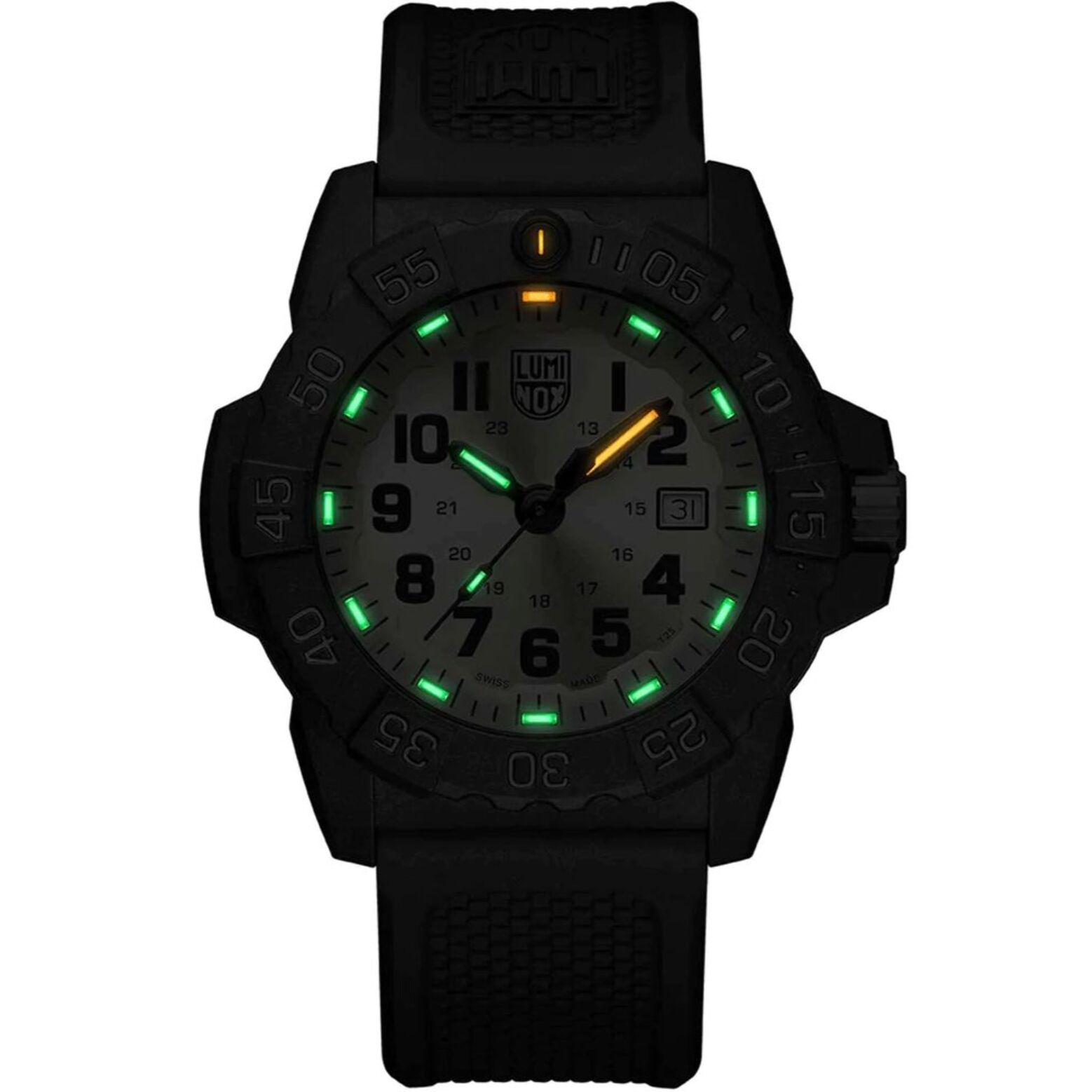 Reloj Luminox XS.3505.GP.1 Hombre Analogico Cuarzo con Correa de Caucho