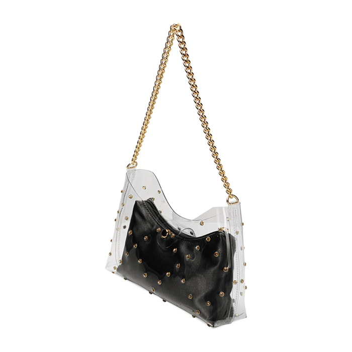 Mini sac noir en PVC