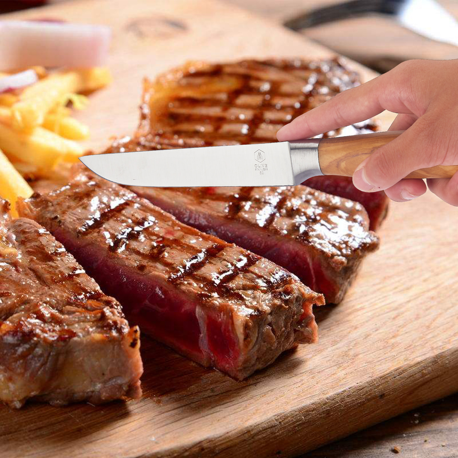 Couteaux à steak ( Coffret de 4 )