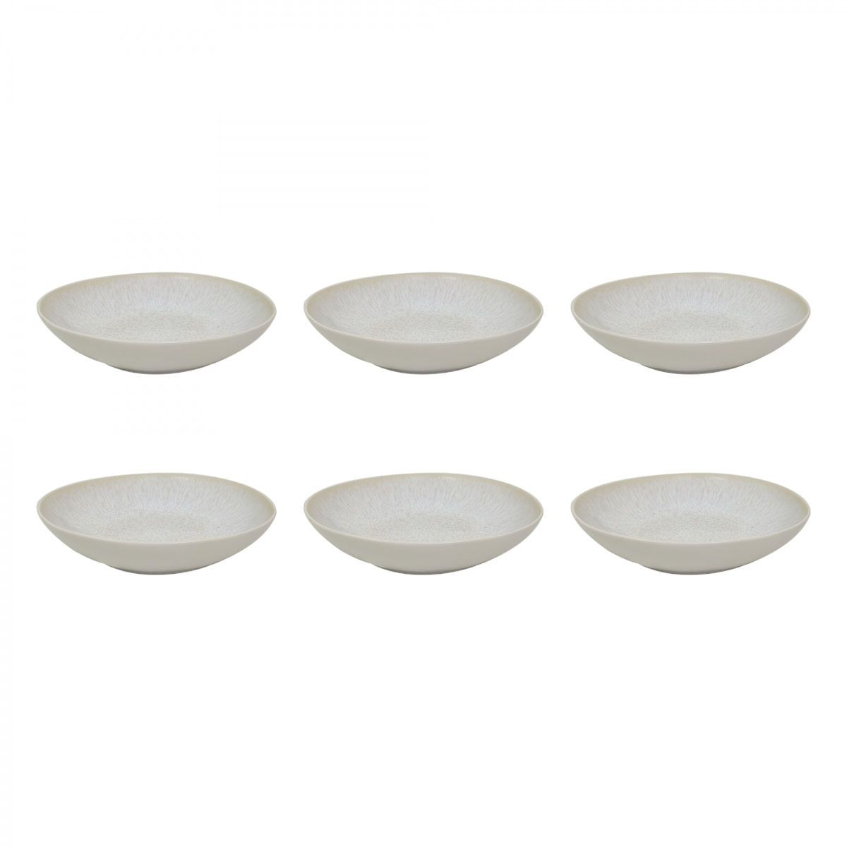 Lot de 6 assiettes creuses, NUAGE