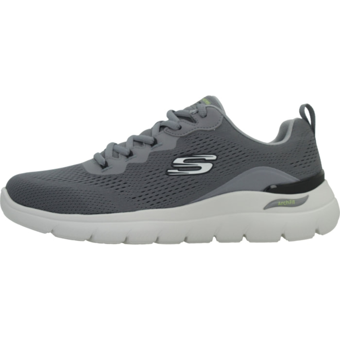 Sneakers De  Hombre Arch Fit Summits Kravel Gris