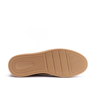 Sneaker British Passport Marrone