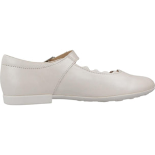 Zapatos Niña de la marca GEOX  modelo JR PLIE BLANCO