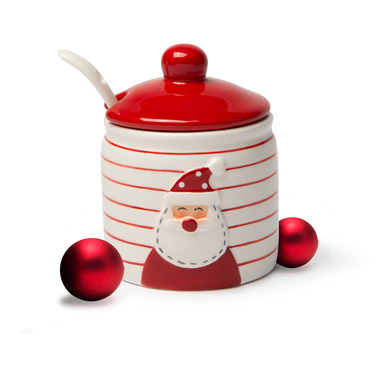 Sucrier Excelsa - Snowman, Céramique Multicolore