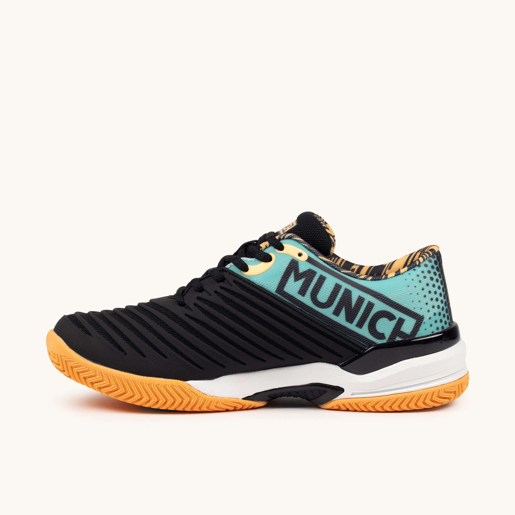 MUNICH PADX PADEL 61 Zapatillas de Pádel Negro y Turquesa
