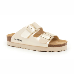 Sandalia plataforma BILLOWY DORADO