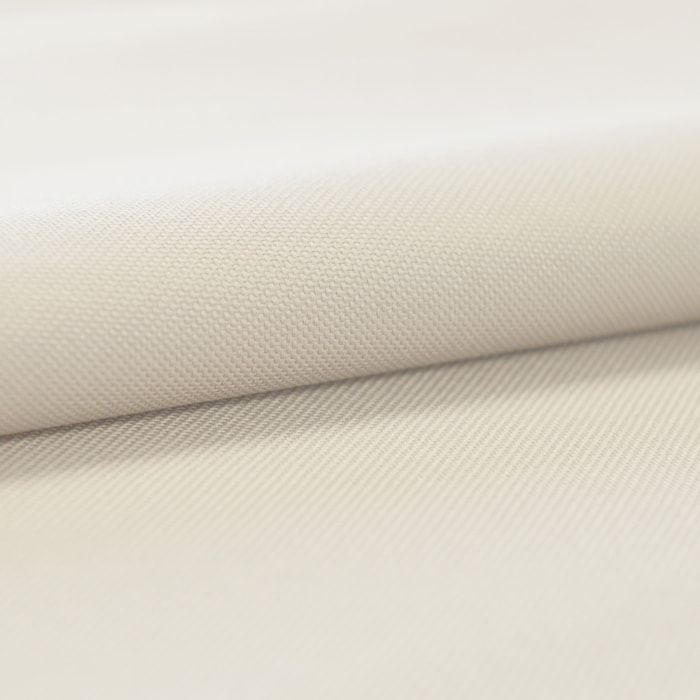 Rideau ignifugé M1 galon fronceur - Naturel