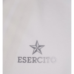 T-shirt Esercito a maniche corte sport bianca uomo