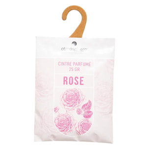 Lot de 3 cintres parfumés rose 25g