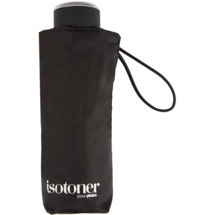 Parapluie ISOTONER 5 sections acier Ultra Slim Noir