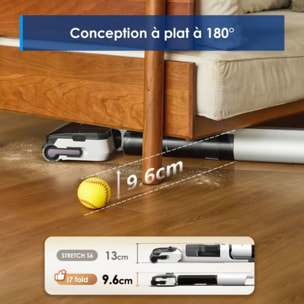 Aspirateur laveur TINECO Floor One I7 Fold Premium Blanc