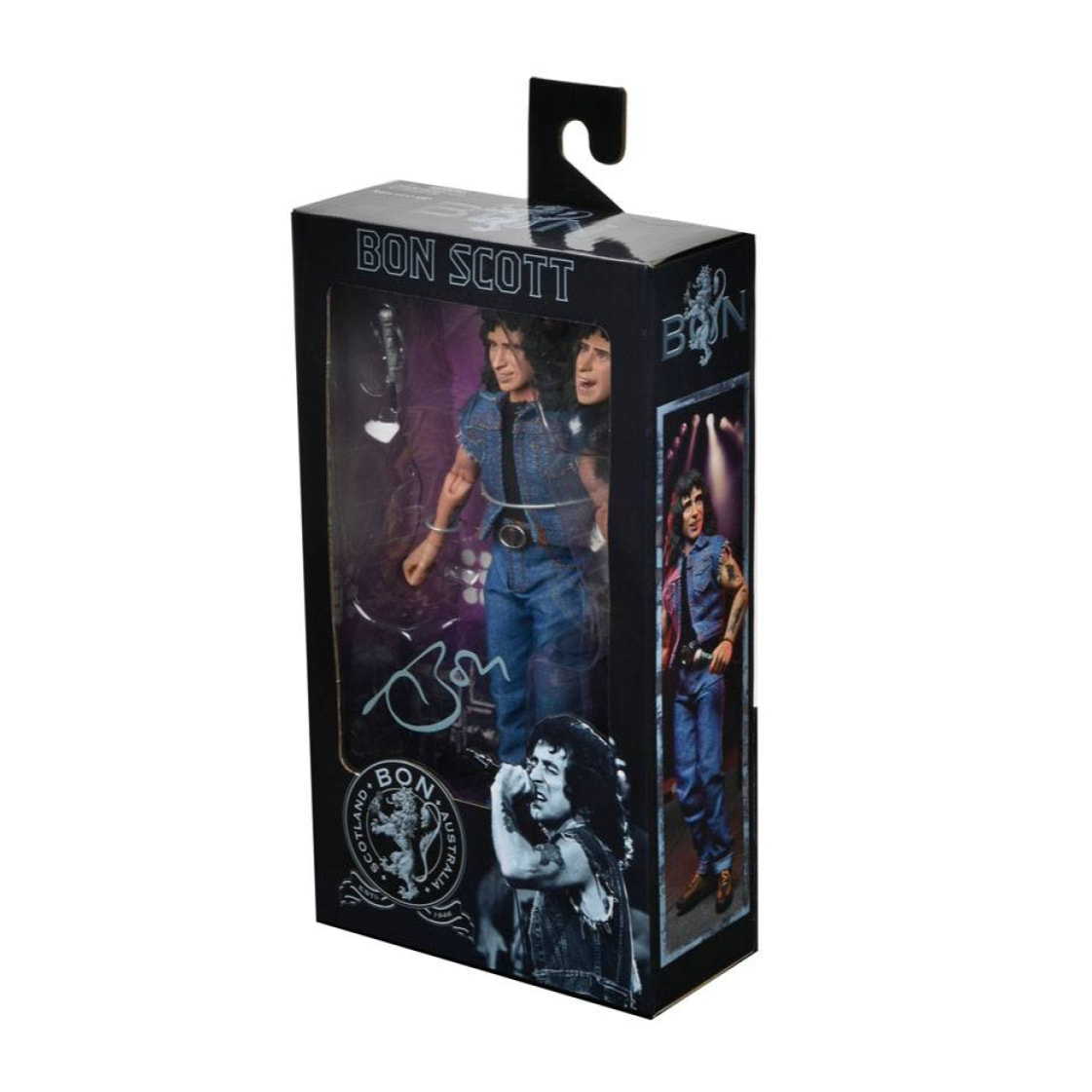 Ac/dc Clothed Action Figura Bon Scott (highway To Hell) 20 Cm Neca