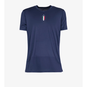 T-shirt Esercito padel blu donna