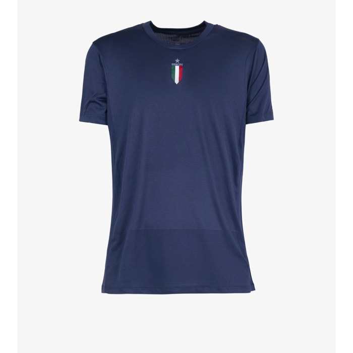 T-shirt Esercito padel blu donna