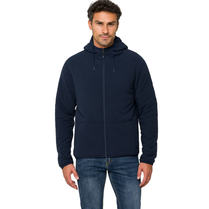 Chaqueta BLIZZARD acolchada de sudadera Azul marino