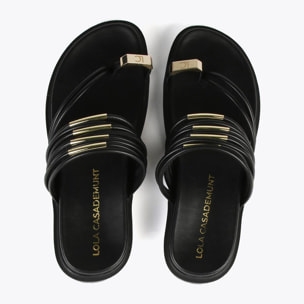 Sandali fascette arrotondate