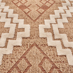 Tapis extérieur tissé kilim rectangle BUTA