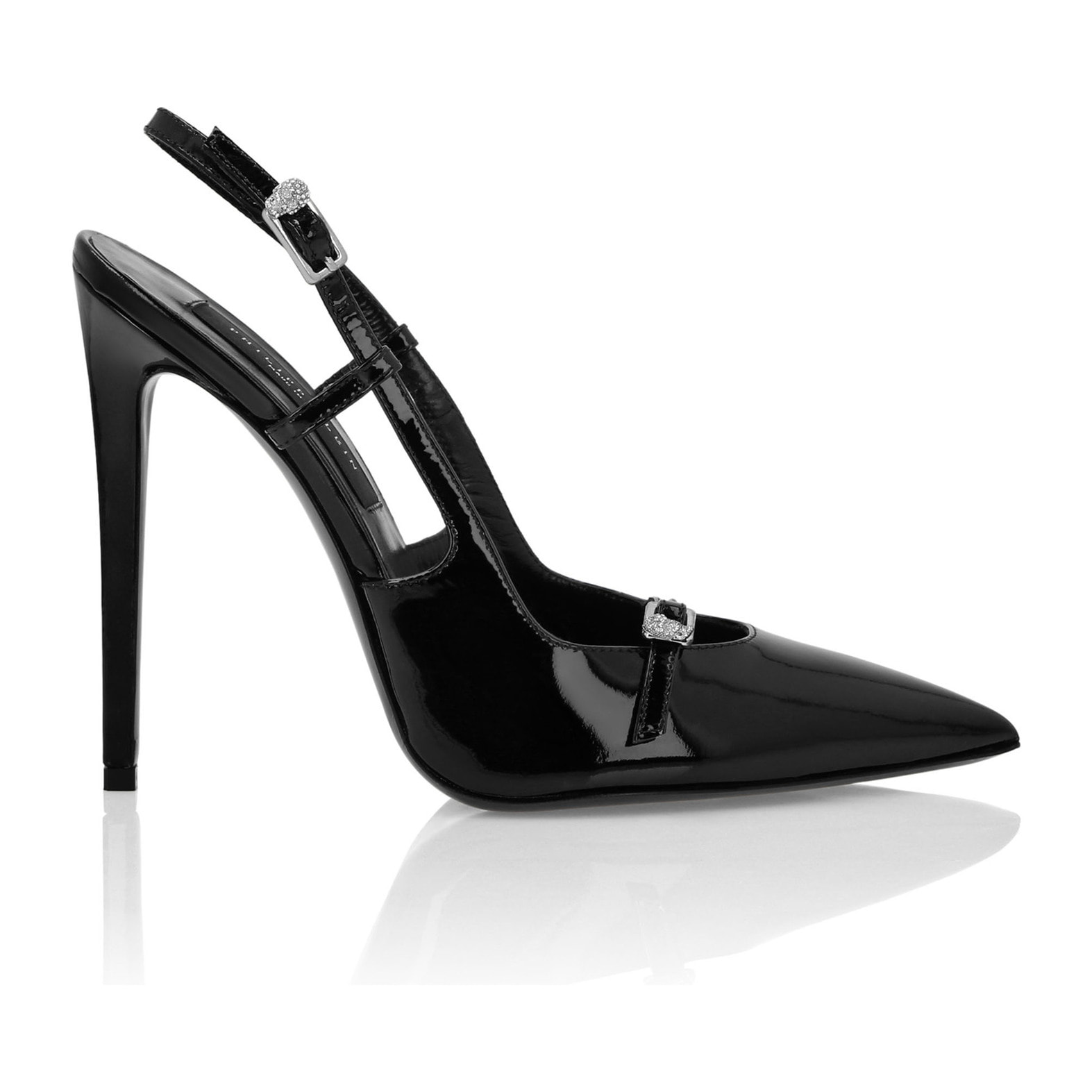 PHILIPP PLEIN Slingback shoes SKULL