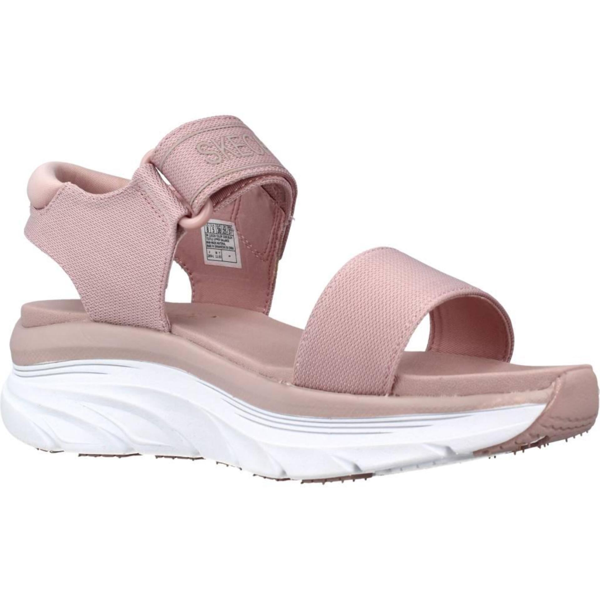 Sandalias Mujer Dlux Walker New Block Rosa