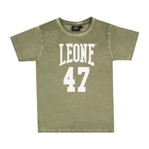 Camiseta infantil de manga corta "lavada"