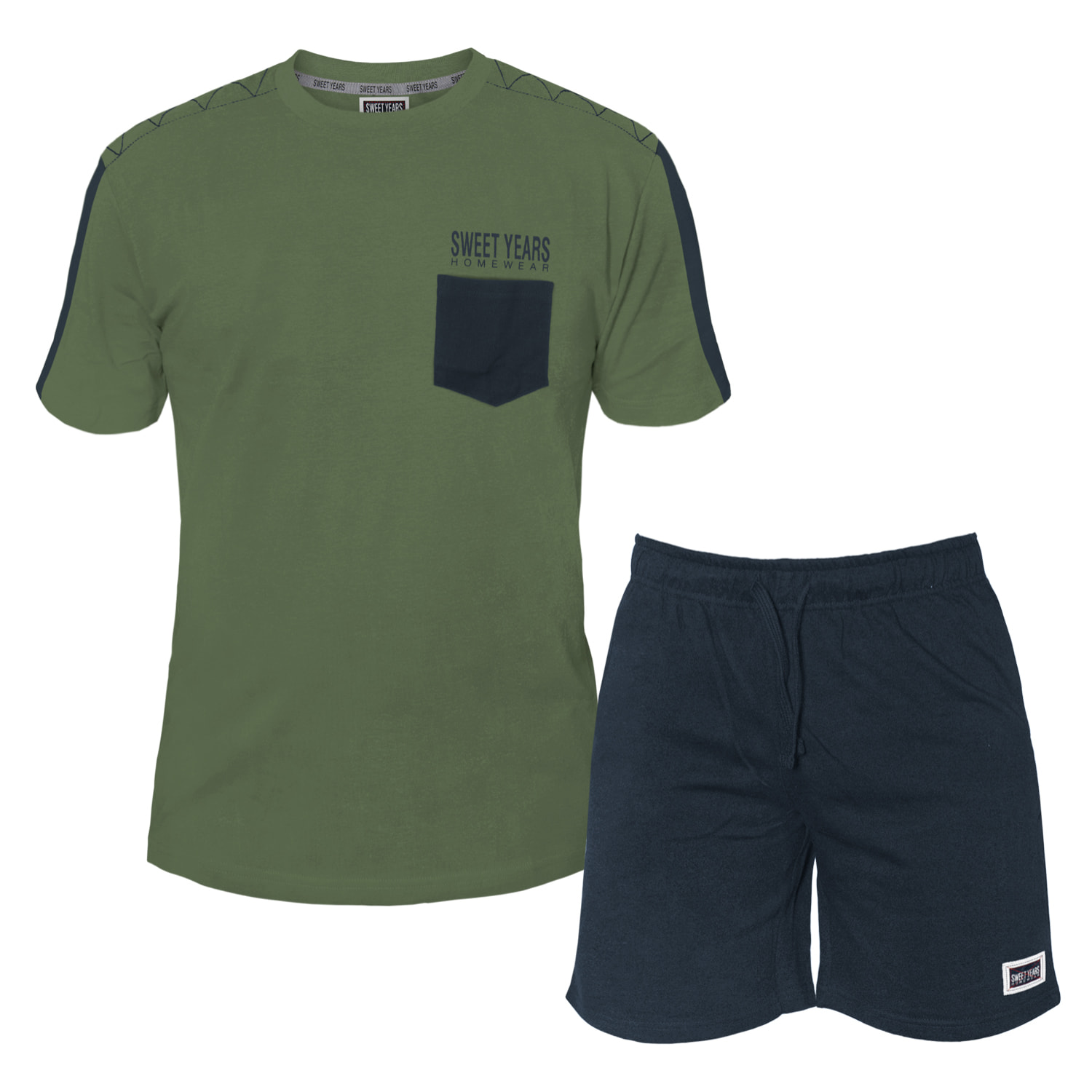 Completo Homewear Uomo Manica Corta SWEET YEARS Cotone