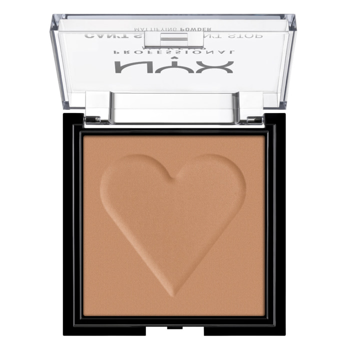 Nyx Professional Makeup Poudre Matifiante Can't Stop Won't Stop Caramel