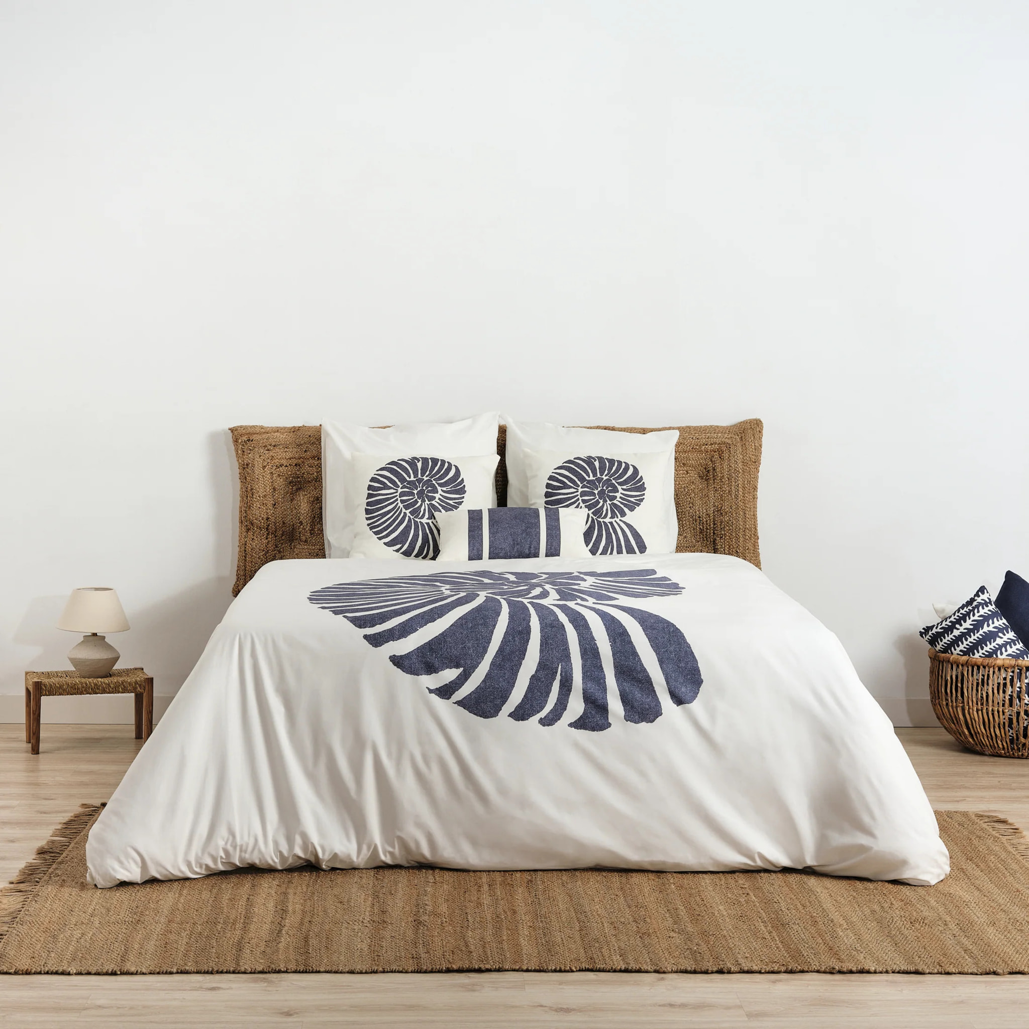 Housse de couette 100 % coton 80 fils Nerja