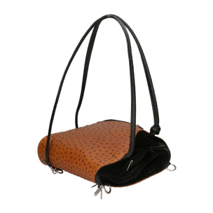Zaino da donna in vera pelle - Modello Charlotte - 28.0 x 25.0 x 9.0 cm