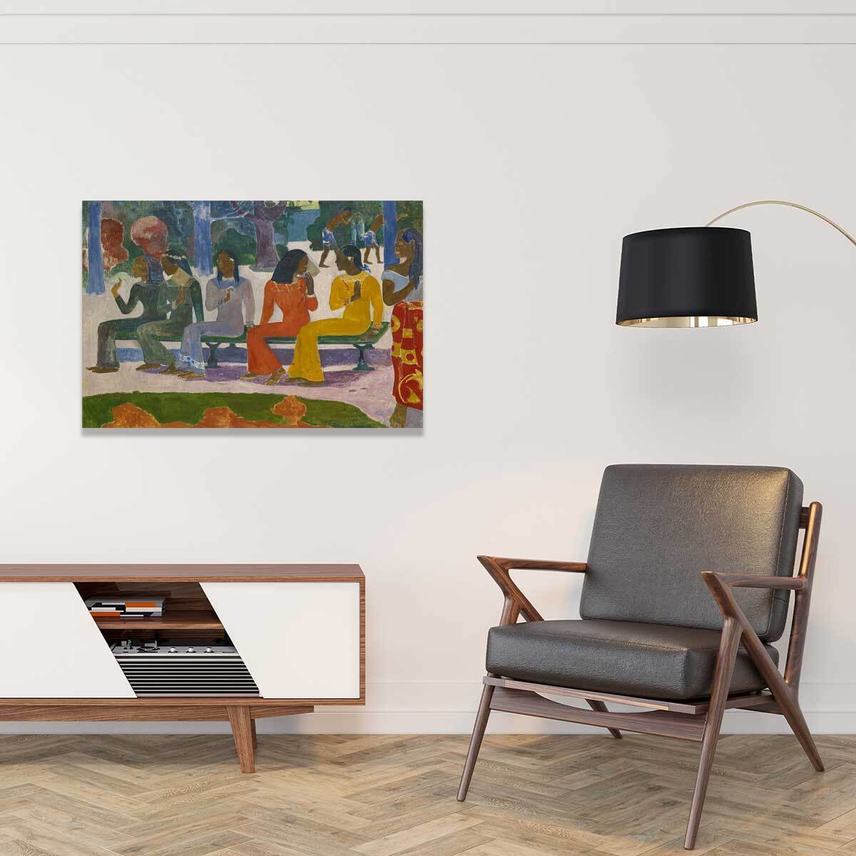 Tableau ta matete de paul gauguin  Tableau alu Dibond
