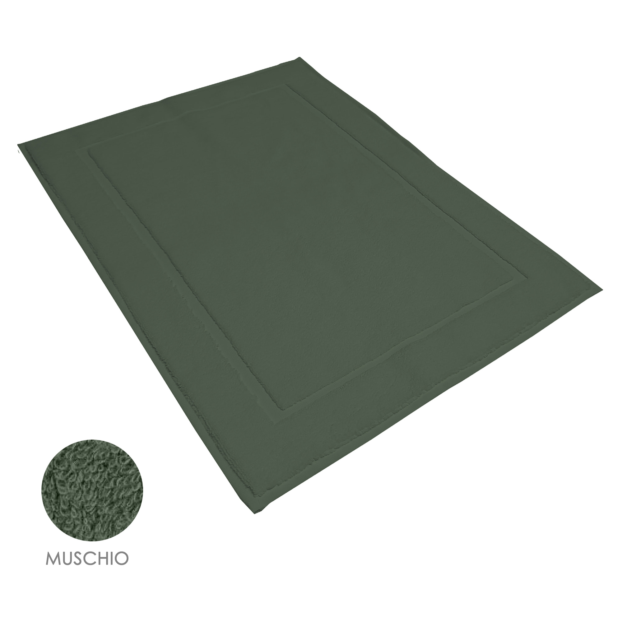 Tappeto doccia 40x60 cm muschio