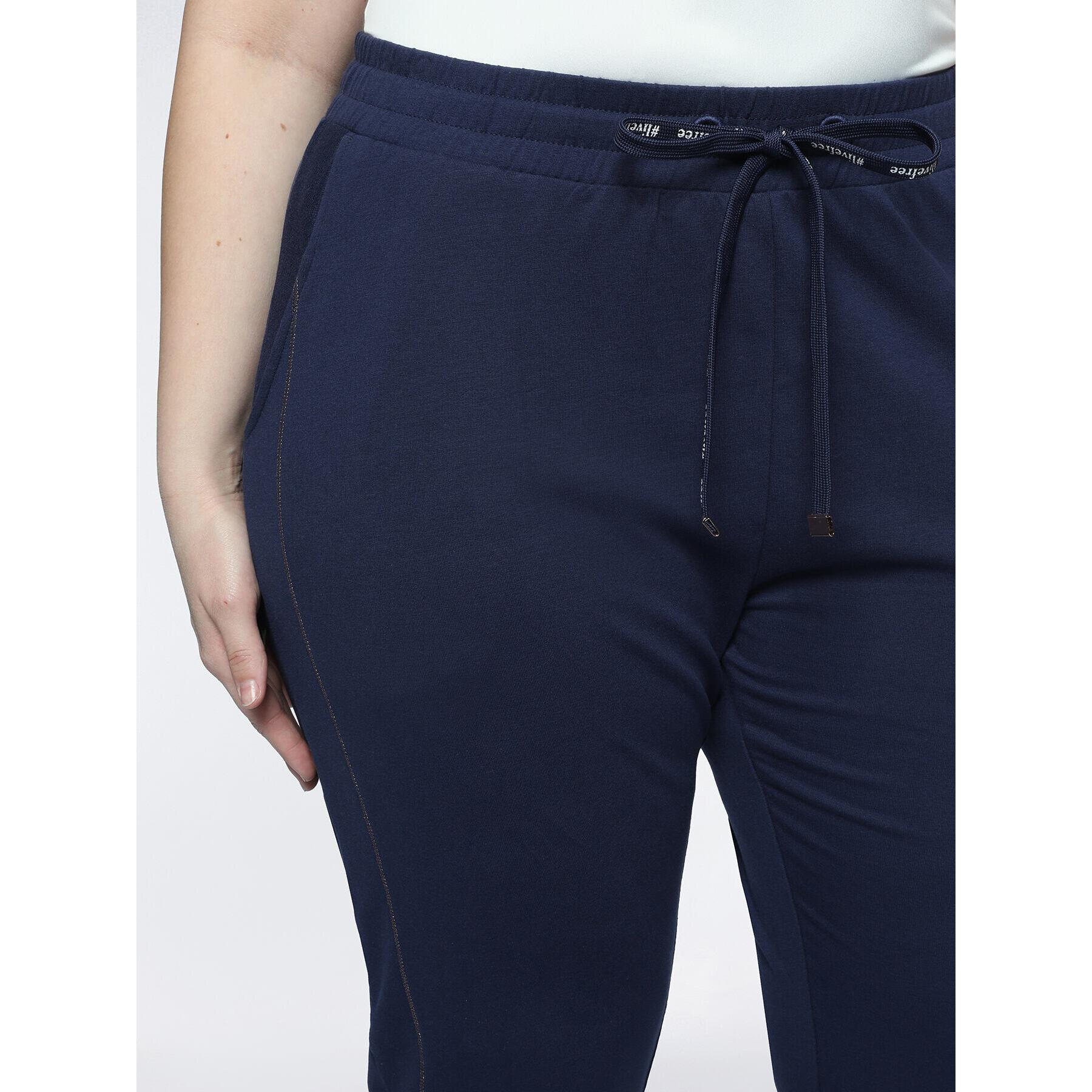 Fiorella Rubino - Pantaloni in felpa - Blu