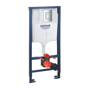 Rapid SL pack WC bâti-support + WC suspendu sans bride Ideal Standard avec abattant SoftClose + plaque (GRRTEBMA01-FR)