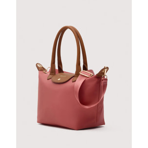 Bolso de mano Rosa con Bandolera - Elizana