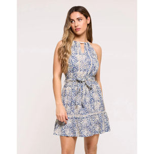 Vestido Corto Azul - Somera