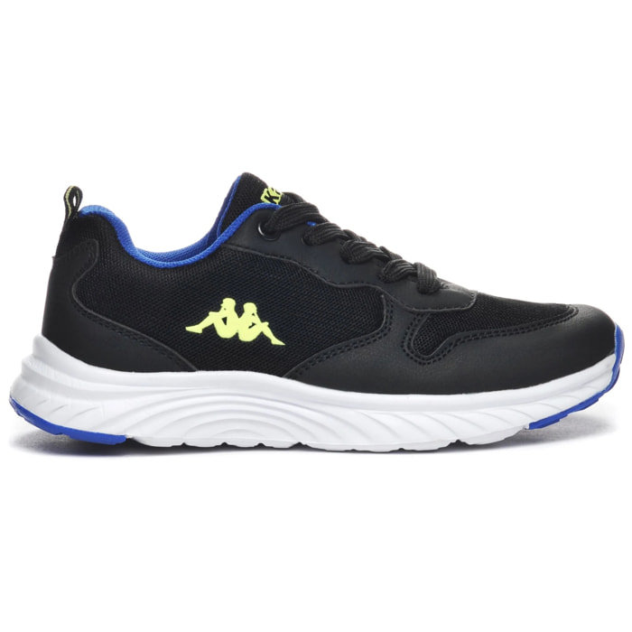 Kappa - Sneakers Bambino/a Nero - Logo Delvis Kid