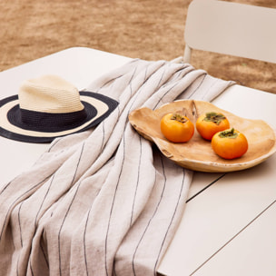 Table de jardin extensible aluminium + 8 assises CHARLESTON + SAVANNAH