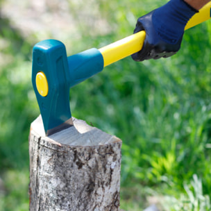 Merlin éclateur - 2.5 Kg - Manche novamax droit 90 cm - LEBORGNE - 231254