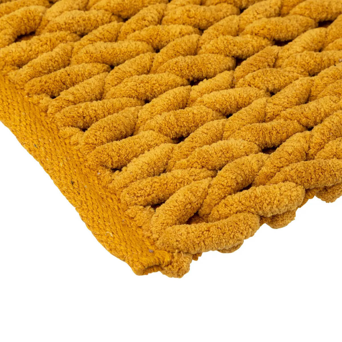 Tapis de bain 50x75cm "Colorama" jaune moutarde