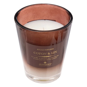 Bougie parfumée Alma 270g pot verre coton