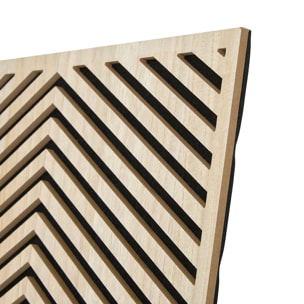 Panneau décoratif mural Eileen 58x58cm chevrons