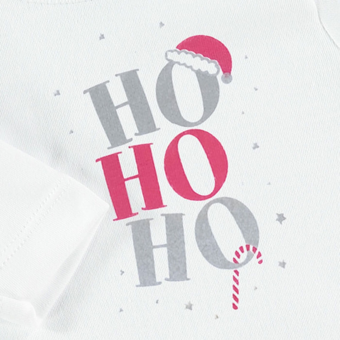 Body Estampado Frase H Blanco Talla 1