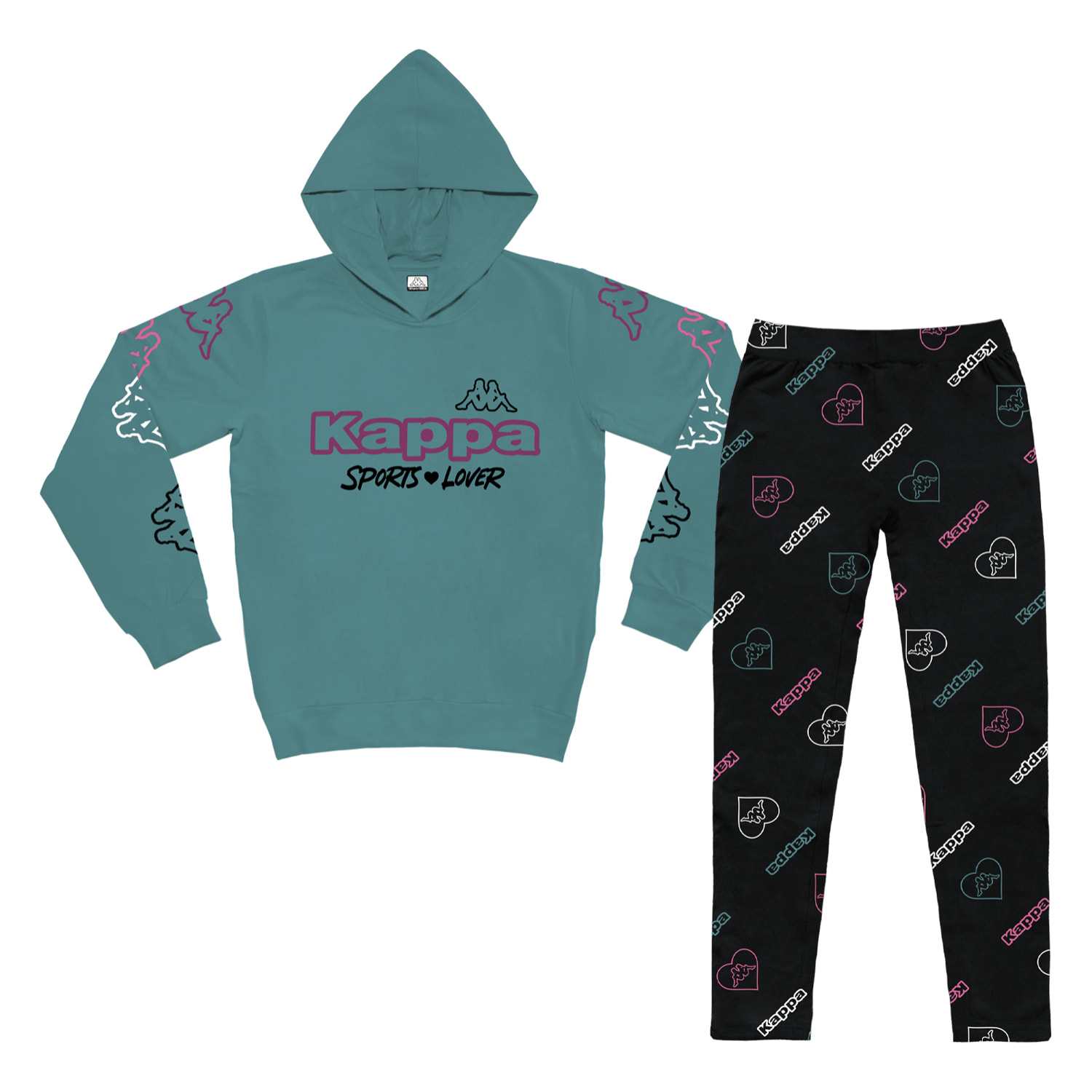 Tuta Ragazza KAPPA Cotone Mezza Stagione 8 / 16 Anni Back To School