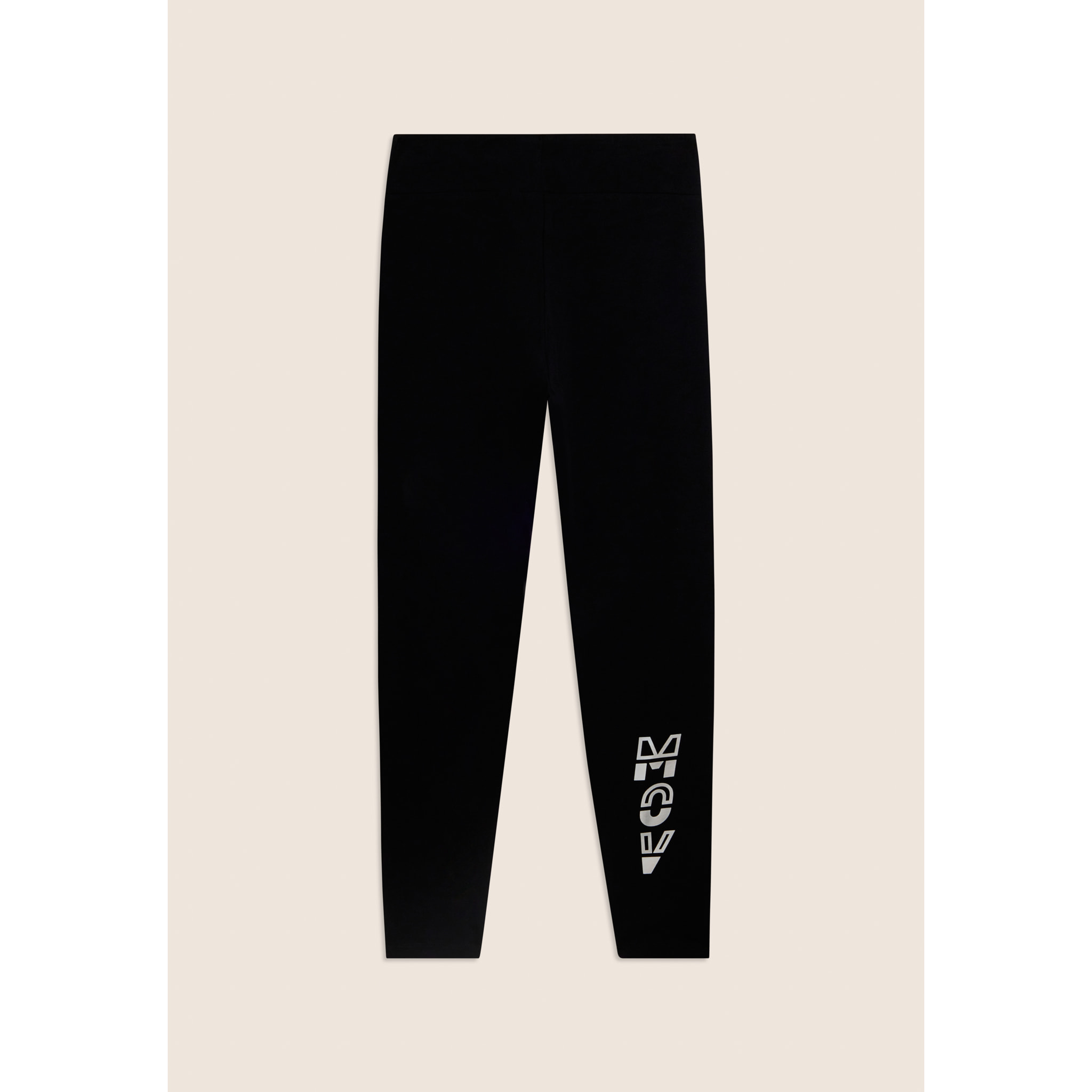 Leggings 7/8 con stampa MOV perlata sul fondo posteriore